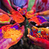 Immerse in the festival of colours
